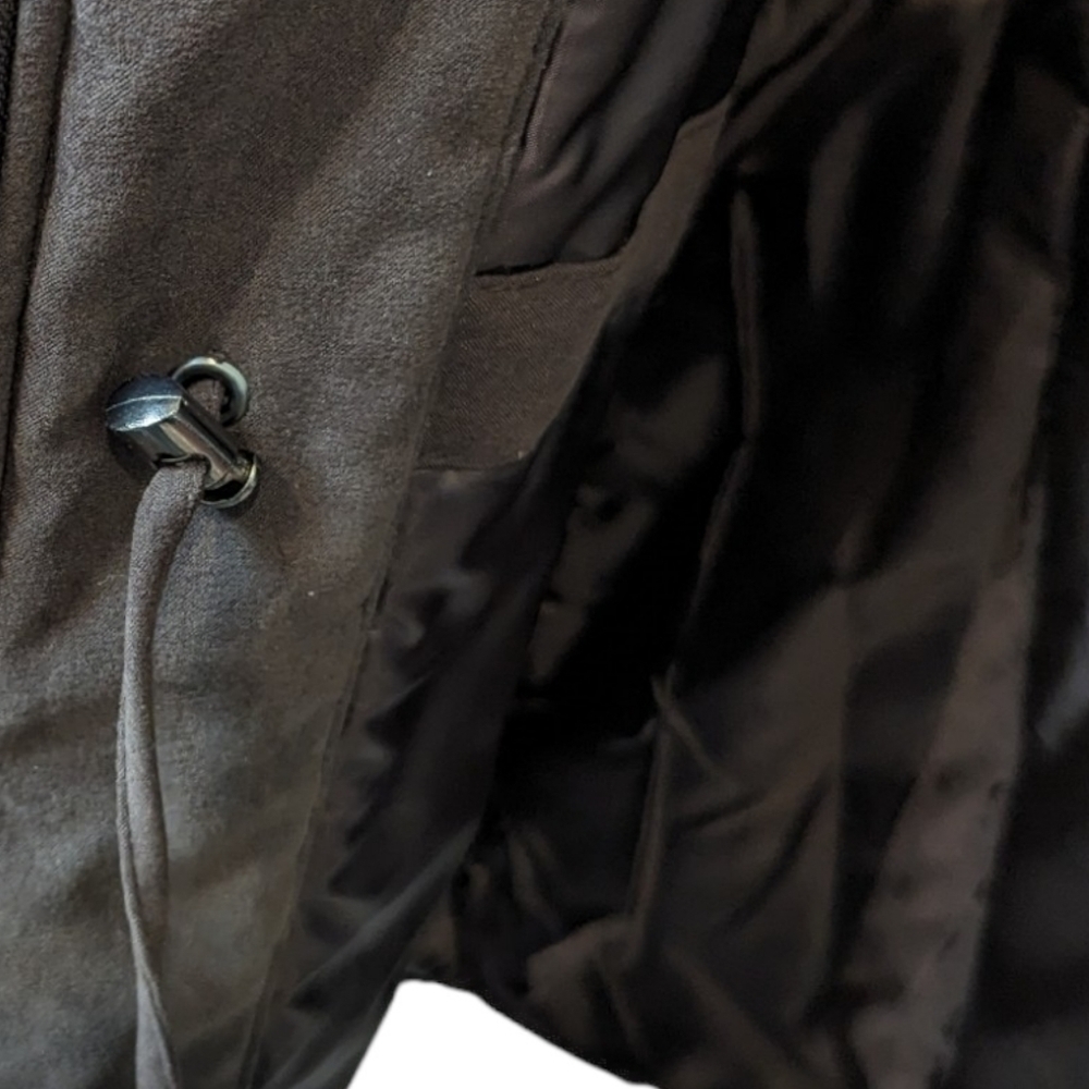 Braetan Chocolate Brown Hooded Women's Cold/Wet Weather Parka (XL) - Picture 9 of 9